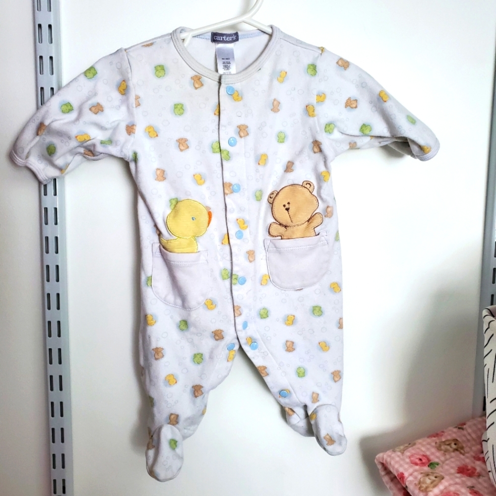 Vintage Carters baby outfit sleep and play